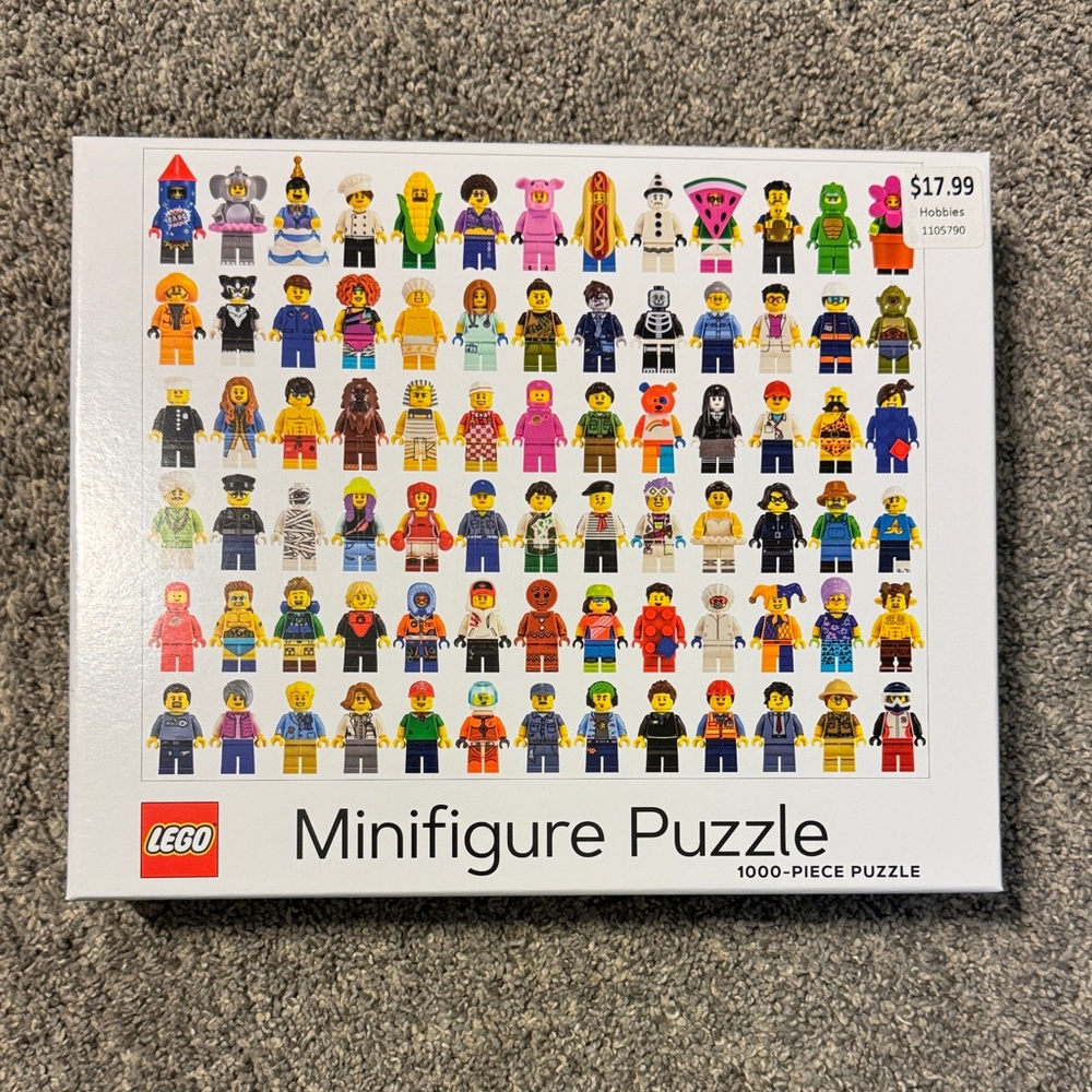 LEGO Minifigure 1000-Piece Puzzle - Multicolor